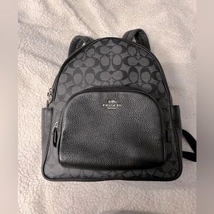 COACH Court Backpack with Signature Canas
